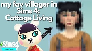 Creating My Fav Villager in Sims 4: Cottage Living!