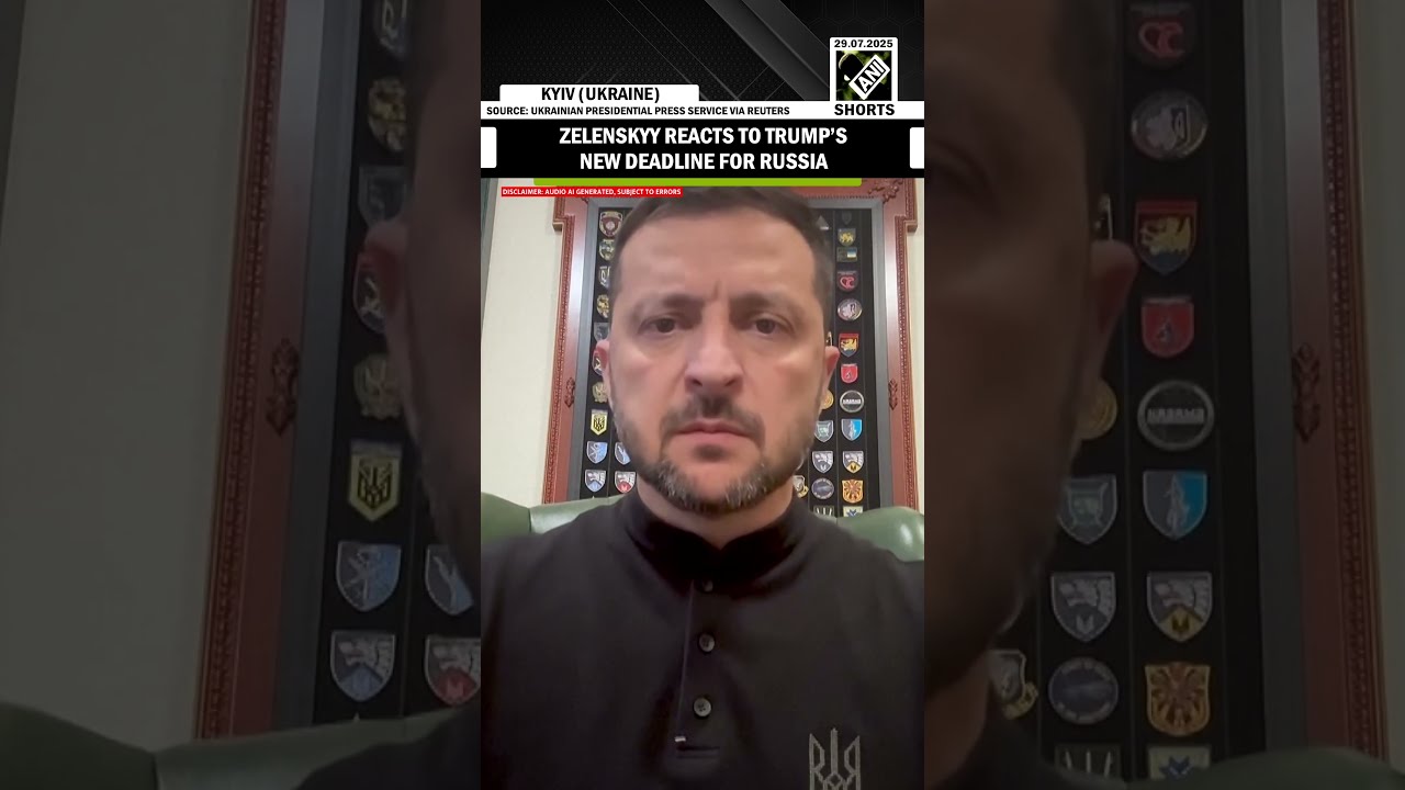  Russia Pays Attention To Sanctions Zelenskyy Hails Trump S New Deadline For