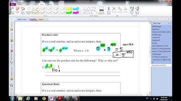 Exponents Lesson #3 Quotient and Product Rules