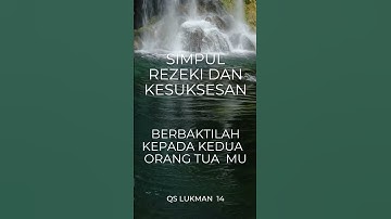 SIMPUL REZEKI DAN KESUKSESAN
