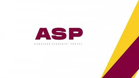 HOW TO ACCESS THE AAMUSTED STUDENTS PORTAL (ASP)