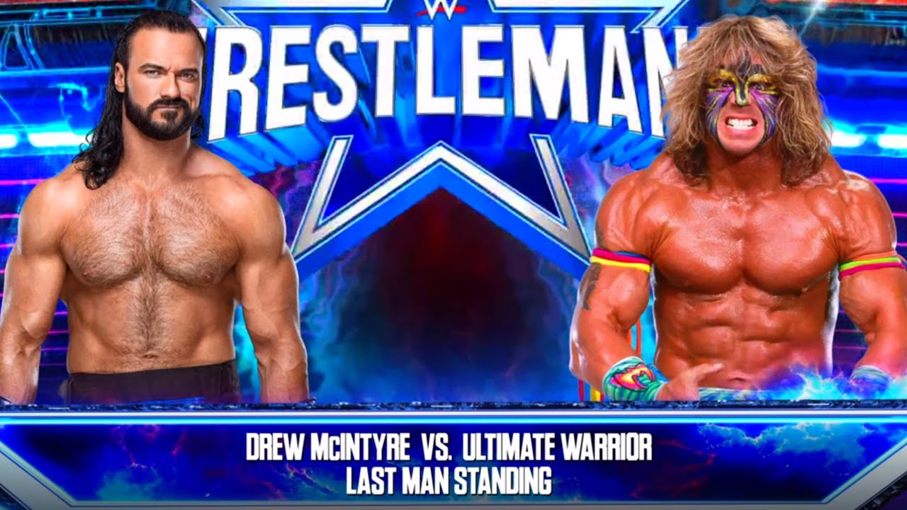 WWE 2K23 Drew McIntyre vs. Ultimate Warrior Last Man Standing Match