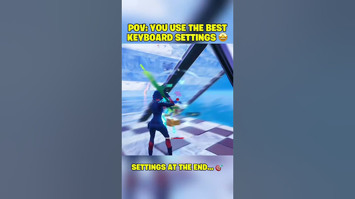 *UPDATED* BEST Keyboard Settings (AIMBOT🎯)