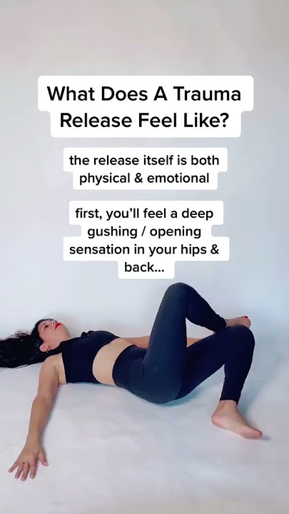 What Does A Trauma Release Feel Like? #Shorts