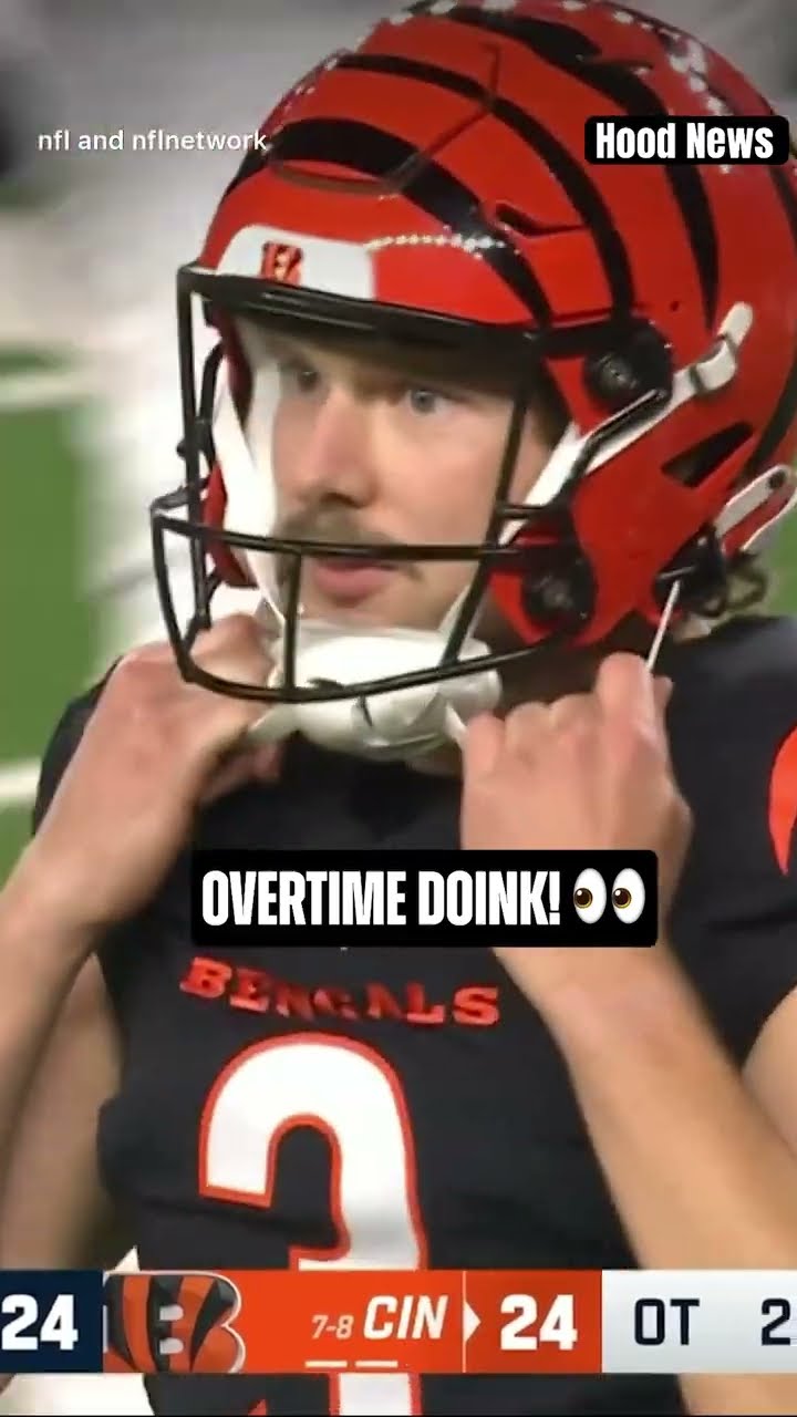 Overtime Doink ? #hoodnews #bengals #broncos #overtime #fieldgoal #omg #how #wow #overtime #howto