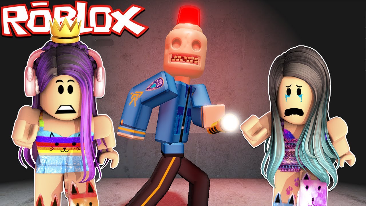 ANIMATRONIC? ESCAPE DO POLICIAL MALUCO DO ROBLOX!! (Escape Siren Cop's  Prison) 