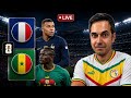 🔴 Francia-Senegal 🏆 LIVE Watchalong!