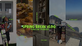 spring break VLOG: traveling to NIGERIA 🇳🇬*airport, family, food, grwms, outing \& more*