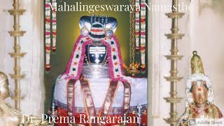 Mahalingeswaraya Namasthe || Prema Rangarajan || Sri Muthuswamy Dikshitar
