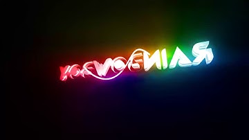 Amazing Rainbow Intro Template video