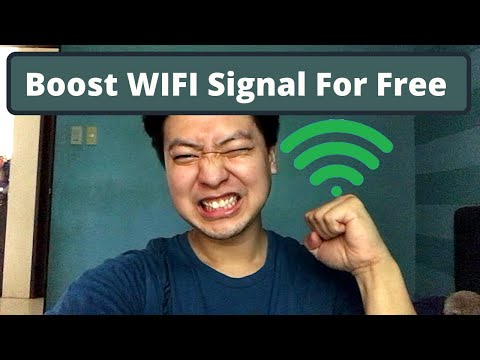 Boost WIFI Signal For Free