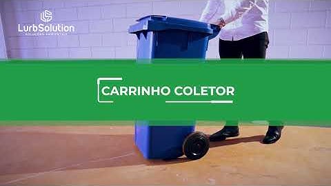 Carrinho Coletor de Lixo - LurbSolution