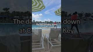 The day winding down at Celebration Key #cruise