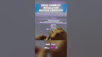 Installing Bruce Firmware on M5Stack Cardputer