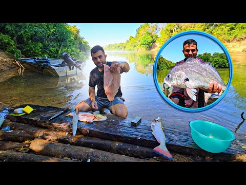 Maury and I destroyed it at the Fishing. Fishing Rio Fresco Pará.