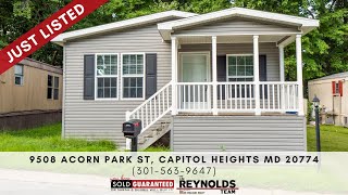 9508 Acorn Park Street Capitol Heights MD 20743 The Reynolds Team 301 563-9647