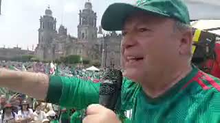 Desde el Zócalo, Fuera López, solo queda FRENA.