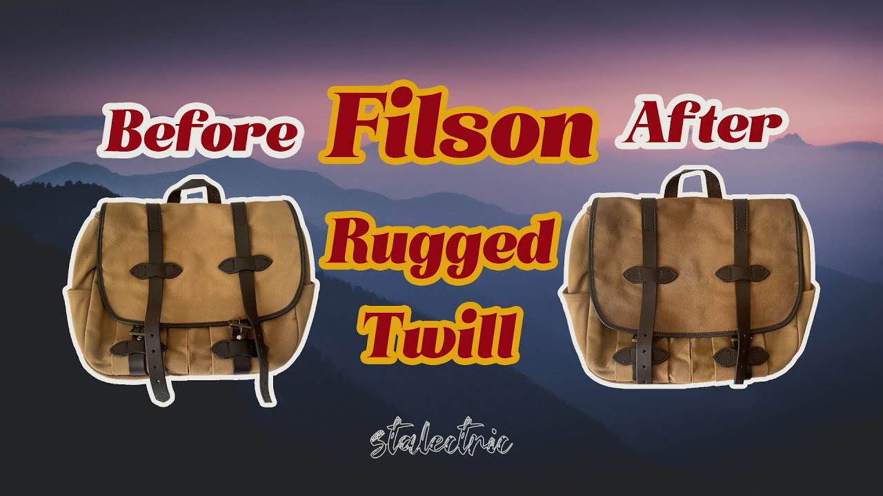 How to Wax Filson Rugged Twill 70232 
