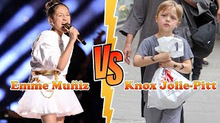 Emme Muñiz VS Knox Jolie-Pitt (Angelina Jolies Son) Transformation ★ From Baby To Now