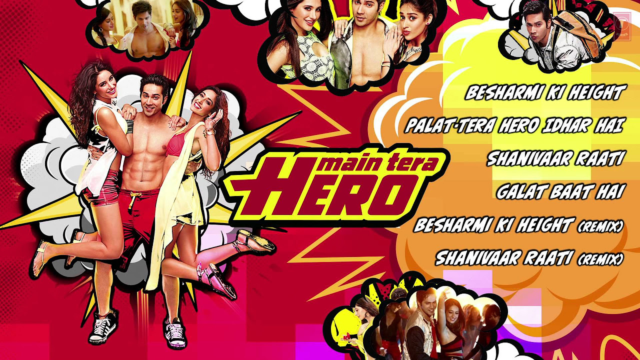 Main Tera Hero Full Songs Jukebox  Varun Dhawan Ileana DCruz Nargis Fakhri