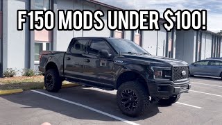 TOP TRUCK MODS UNDER $100 | F150 MODS OVERVIEW