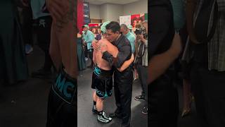 Ryan Garcia &amp; Canelo Alvarez CELEBRATE Together after BEATING Jaime Munguia! #shorts