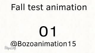Fall test animation 01