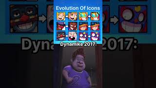 Evolution Of Brawlers🤣 #brawlstars