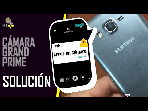 How to fix camera error (Samsung Galaxy Grand Prime)