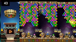 43, BUBBLE SHOOTER ORIGINAL, Mobile game gameplay, Android game  gameplay. screenshot 1