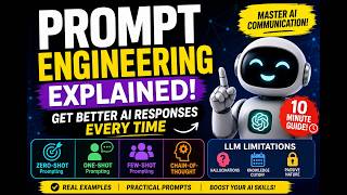 Prompt Engineering Explained | Zero-Shot, Few-Shot, Chain of Thought & LLM Limitations