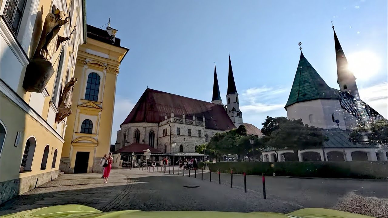 Driving in Altötting and Neuötting Germany