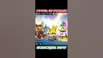 Power of dynamic Aura 😉#trending #shorts #dynamic #jaanugmrr #freefire