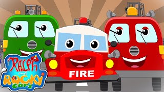 Fire Truck Song Firefighter To The Rescue Nursery Rhymes And Kids Songs With Ralph And Rocky