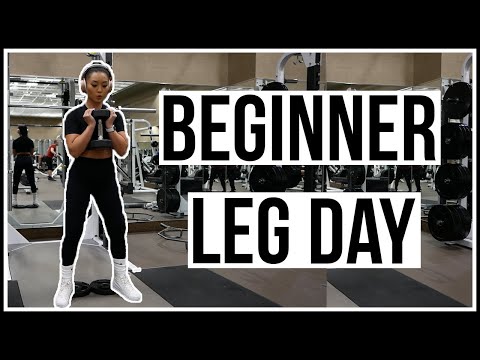 BEGINNER LEG WORKOUT | Using Basic Gym Equipment