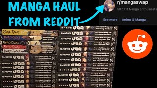 Manga Haul From Reddit - How to Buy and Sell on Reddit