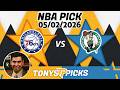 Philadelphia 76ers vs Boston Celtics Pick 5/2/26 NBA Pick Prediction