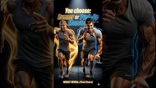 30 Days Fitness Challenge 🔥#FitnessChallenge #30DaysChallenge #RunnerVsPushups #Transformation