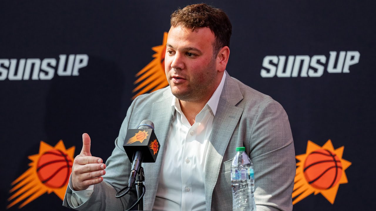 Josh Bartelstein Net Worth 2025: Suns CEO & Former Player’s Wealth Josh Bartelstein Media Day Press Conference | Phoenix Suns - YouTube