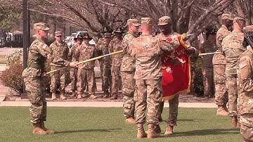 1st Armored Brigade Combat Team Colors Casing Ceremony