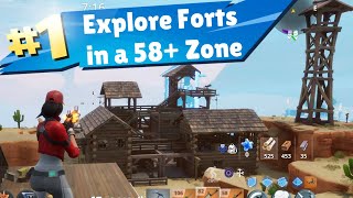 Explore Forts in a 58+ Ghost Town Zone Save the World Fortnite