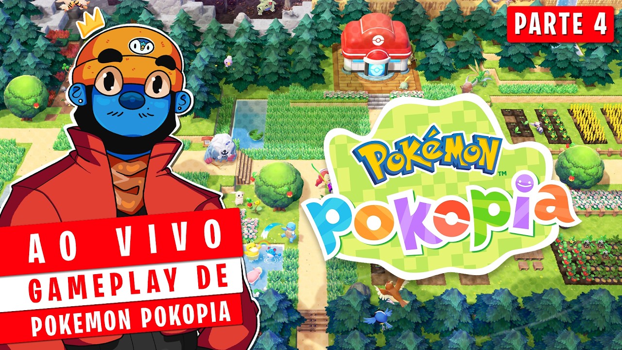 🔴 AO VIVO: POKÉMON POKOPIA LANÇOU!! Parte 4