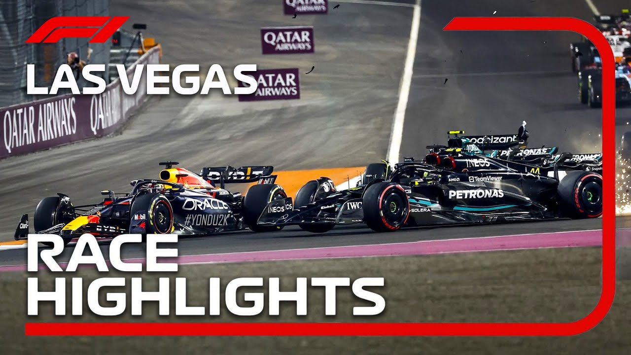 Race Highlights  2023 Las Vegas Grand Prix 