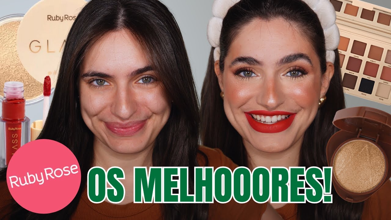 maquiagens TEM QUE TER da RUBY ROSE #tatatododia