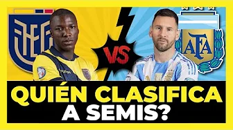 Análisis y Predicción Ecuador vs Argentina | Cuartos de Final Copa América 🇪🇨🇦🇷🏆 thumbnail