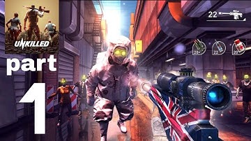 UNKILLED- gameplay walkthrough part 1||Story mode|| by Dave Frank (Android/IOS) 2022