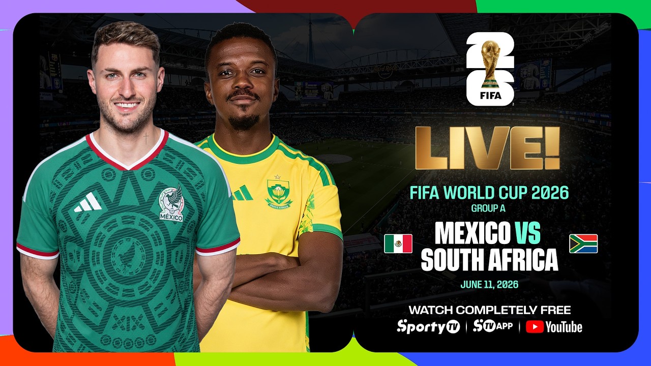 LIVE | Mexico vs South Africa | FIFA World Cup 2026™ | SportyTV KE