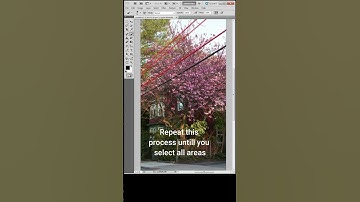 Remove Power Lines from Any Photo in Photoshop #shorts