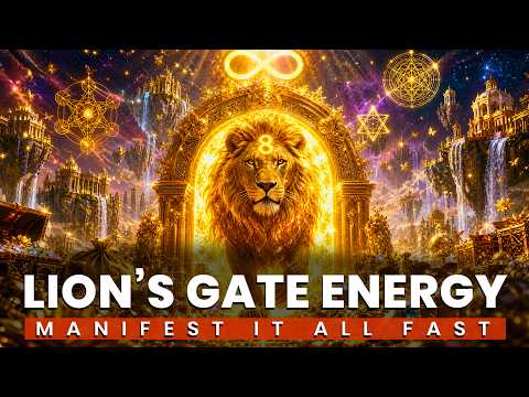 Lion’s Gate Portal Energy is Getting INTENSE: Manifest Wealth, Love & Abundance Fast