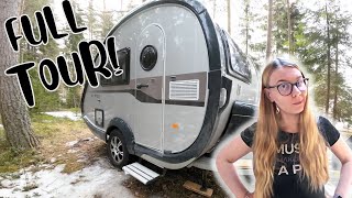 FULL TOUR of This Tiny Camper Trailer! // Tabbert Tab 320 Offroad